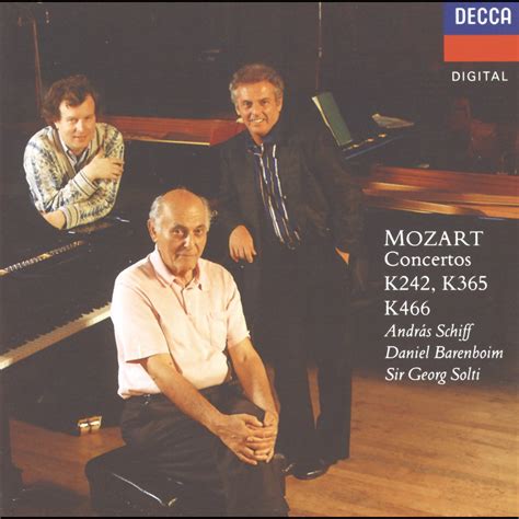 ‎Mozart: Piano Concertos - Album by András Schiff, Daniel Barenboim, English Chamber Orchestra ...