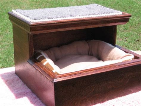 Custom Cat or Doggie Bunk Bed Sleeper doubles as classic pet stairs for ...