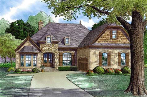 Handsome European Home Plan - 60594ND | Architectural Designs - House Plans