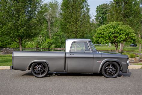 1970 DODGE D100 PICKUP - Side Profile - 232850