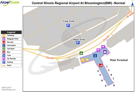 Bloomington/Normal - Central Il Regional Airport At Bloomington-Normal ...