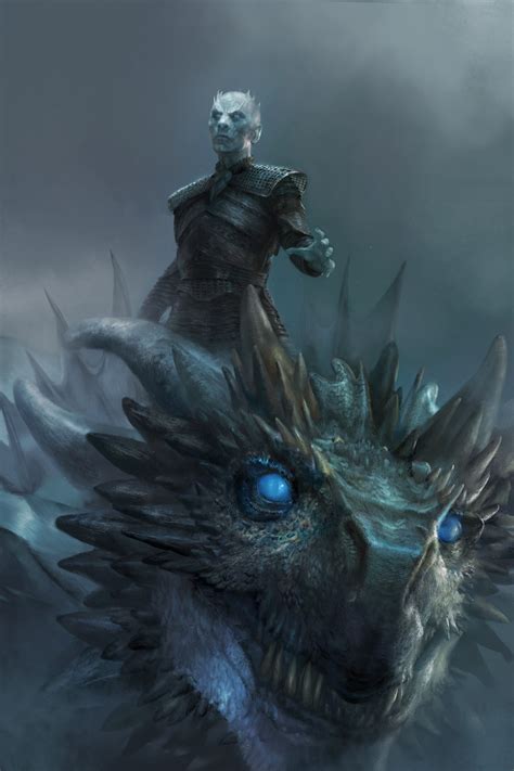 ArtStation - Night King & Viserion