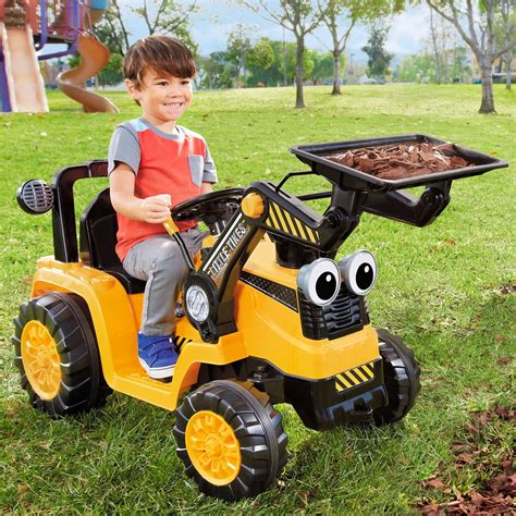 Little Tikes Cozy Dirt Digger Electric 12V Battery Ride On Toy with Digger | eBay