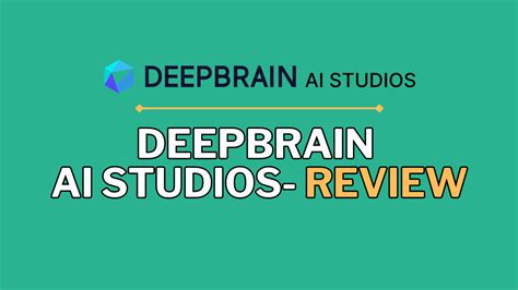 The Inside Scoop on DeepBrain AI Studios: An Introductory Guide - AI Education with AI Student GPT