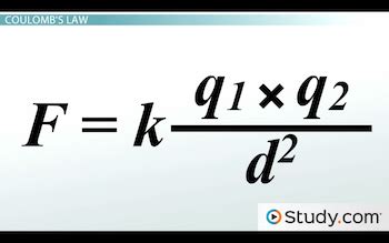 Coulomb's Law | Overview, Formula & Equation - Lesson | Study.com