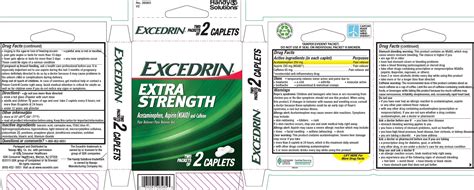 Excedrin Extra Strength Tablet Lil39 Drug Store Products