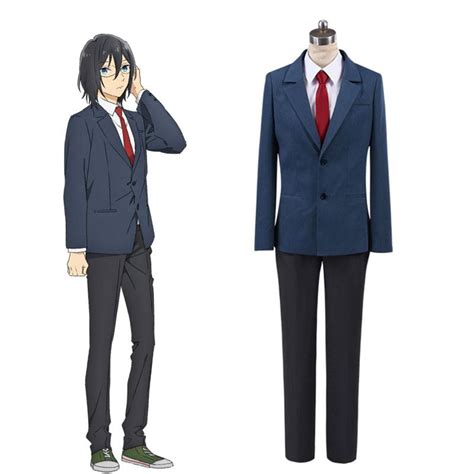 Horimiya Miyamura Izumi Disfraces de cosplay de uniforme escolar ...