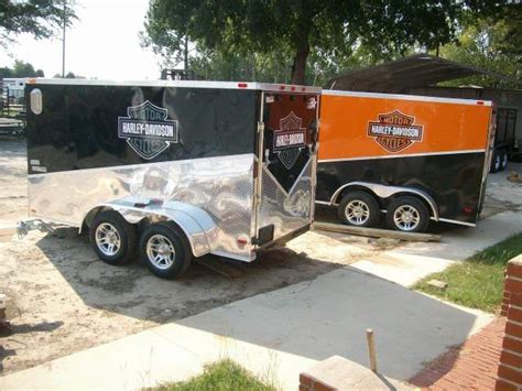 Enclosed Motorcycle Trailer Accessories