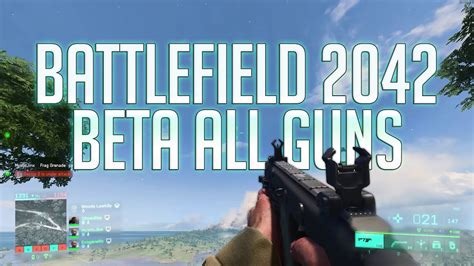 BF2042 Beta ALL WEAPONS gameplay - YouTube