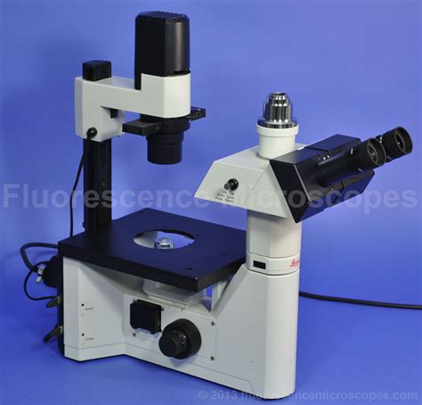 Fluorescence Microscopes - Leica Dmil Inverted Fluorescence Microscope