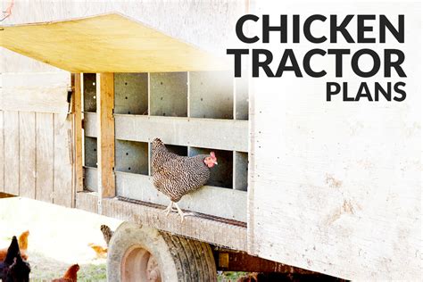 Chicken Tractor Plans • Insteading