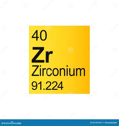 Periodic Symbol Diagram Zirconium Stock Illustrations – 12 Periodic Symbol Diagram Zirconium ...