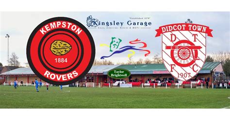 Match Overview: Kempston Rovers 1 - 0 Didcot Town : Kempston Rovers