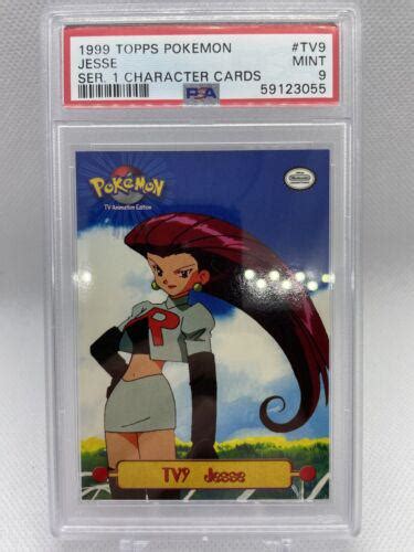 Jesse #TV9 Prices | Pokemon 1999 Topps TV | Pokemon Cards