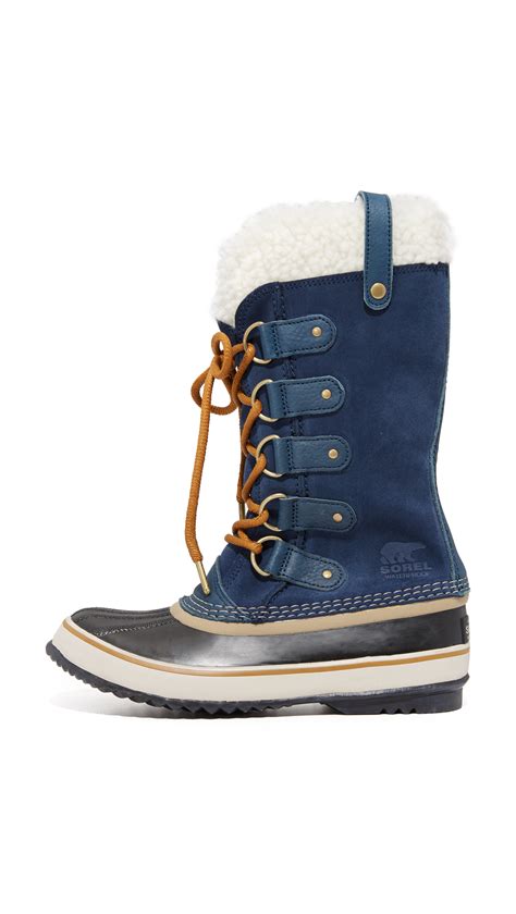 Sorel Joan Of Arctic Boots in Blue - Lyst