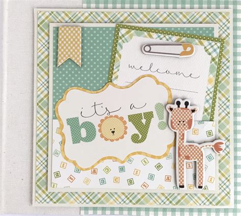 Artsy Albums Scrapbook Album and Page Kits by Traci Penrod: Carta Bella It's A Boy It's A girl ...