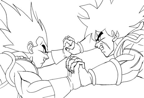 Vegeta And Goku Vs Broly Coloring Pages | My XXX Hot Girl