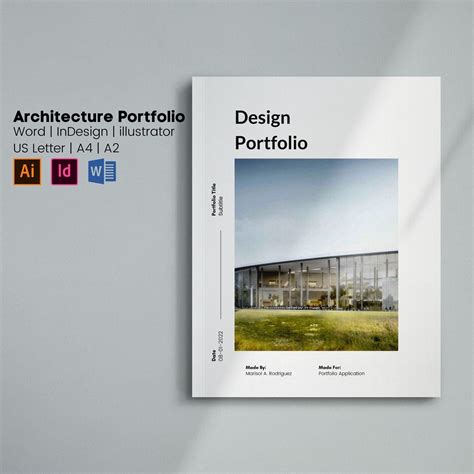 Architecture Design Portfolio Template M.arch Portfolio Application ...