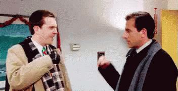 The Office Fist Bump GIF - TheOffice FistBump MichaelScott - Discover & Share GIFs