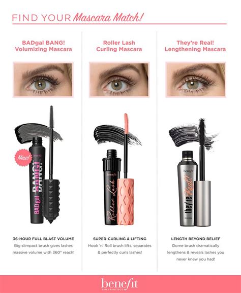 Benefit Cosmetics They're Real! Lengthening Mascara & Reviews - Mascara ...