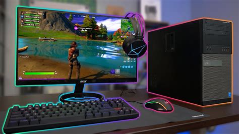 $450 FULL Gaming Setup (PC, Monitor, Keyboard, Mouse, Headset) - YouTube