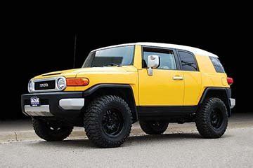 Zone Offroad Toyota FJ Cruiser 2-1/2" Suspension Lift Kit w/Black Nitro Shocks - Buy Online in ...