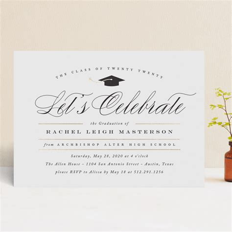 Graduation Announcement Wording & Etiquette for Every Grad | Minted