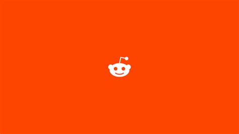 Reddit Orange Logo UHD 4K Wallpaper | Pixelz