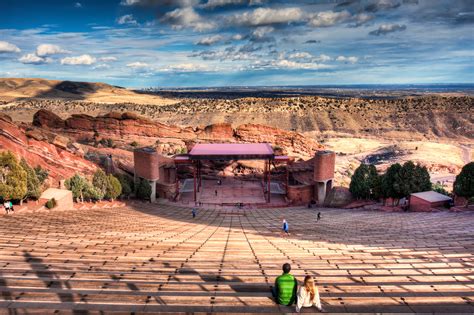 This is Red Rocks (Colorado) - Possibly the best concert/theatre location in the world. : r/pics