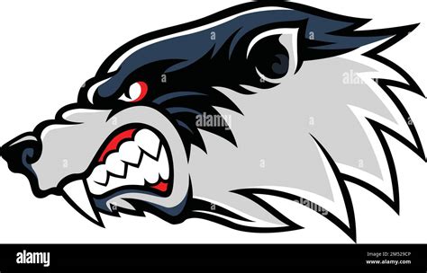 Aggressive Bearcat (Binturong) Head Sport Logo Design Stock Vector Image & Art - Alamy