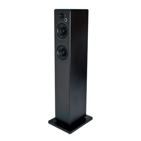 Wireless Tower Speakers (White) - Blue Aura - Touch of Modern