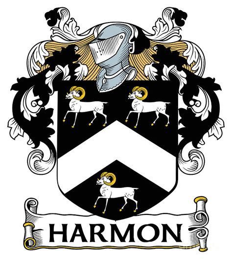 Harmon Coat of Arms Carlow Ireland Digital Art by Heraldry - Pixels