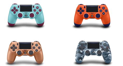 Sony unveils four new DualShock 4 colors | AllGamers