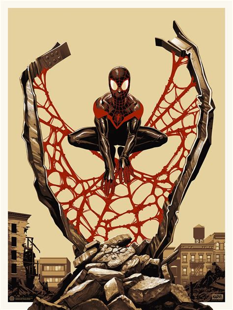 Spider-Man: Miles Morales (Variant) Poster – Mondo