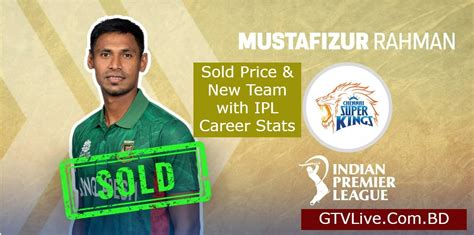 Mustafizur in IPL 2024: Team & Price Breakdown