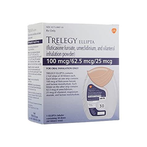 Amazon Pharmacy: Trelegy (Brand for Fluticasone / Umeclidinium / Vilanterol, Dry Powder Inhaler)