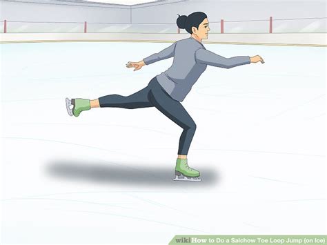 How to Do a Salchow Toe Loop Jump (on Ice): 6 Steps