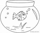 Tropical Fish Tank Coloring Pages sketch template