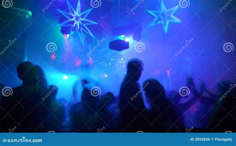 Nightclub Scene Royalty Free Stock Image - Image: 3853036