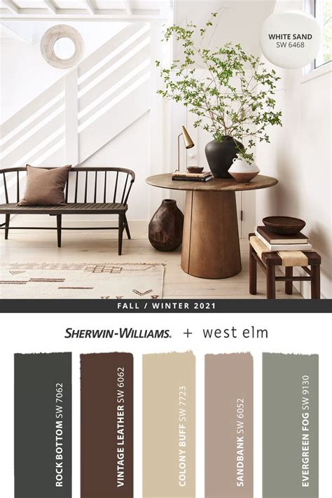 Paint Colors for Contemporary Homes | Color palette living room, House color palettes, House ...