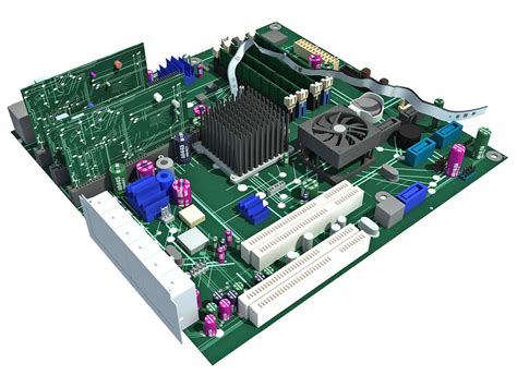 Motherboard - 3D Model by 3D Horse