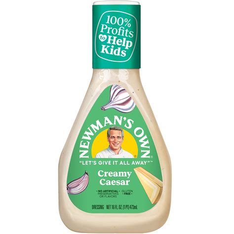 Newman's Own Creamy Caesar Dressing, 16oz bottle - Walmart.com