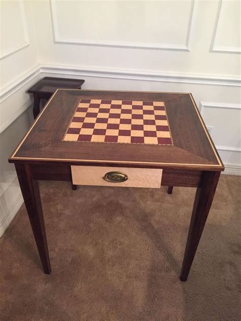 Chessboard Table. Click to see the DIY for this and projects like it! # ...