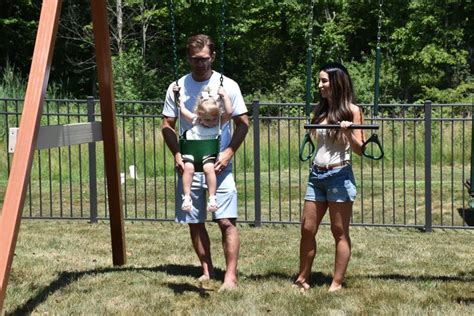 Stipe Miocic and Family Enjoy Their New Kids World Swing Set | World ...