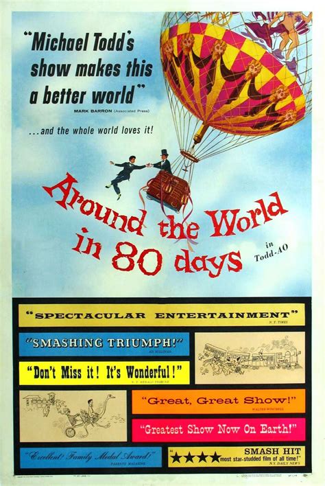 MOVIE POSTERS: AROUND THE WORLD IN 80 DAYS (1956)