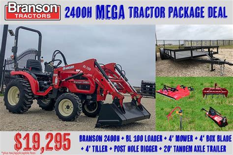 Branson Tractor Package Deals - Big Tex Tractor Co.