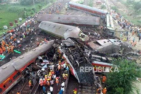 288 Penumpang Meninggal, 1.000 Luka-Luka dalam Tragedi Kecelakaan Kereta Api di India ...