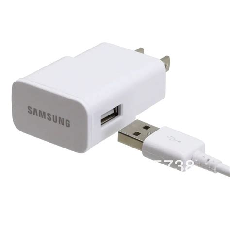 For Galaxy Note3 2A USB Charger Adapter 2 Port Wall Charger for Samsung ...