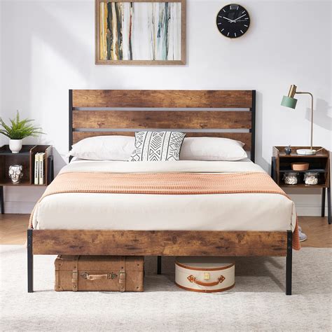 Rustic Wood Bed