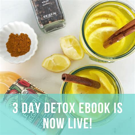 My 3 Day Detox Ebook is Live!!!!!!!!!! | Miss Nutritionista